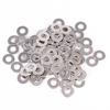 100Pcs Stainless Steel Washers Metric Flat Washer Screw Kit M3 M4 M5 M6 M8 M10