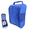Oxford Cloth Golf Shoe Bag Breathable Sneaker Storage Bag Zippered Golf Sneaker Organizer
