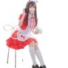 K-On! Maid Anime Performance Costume - Black & White Halloween Cosplay Outfit