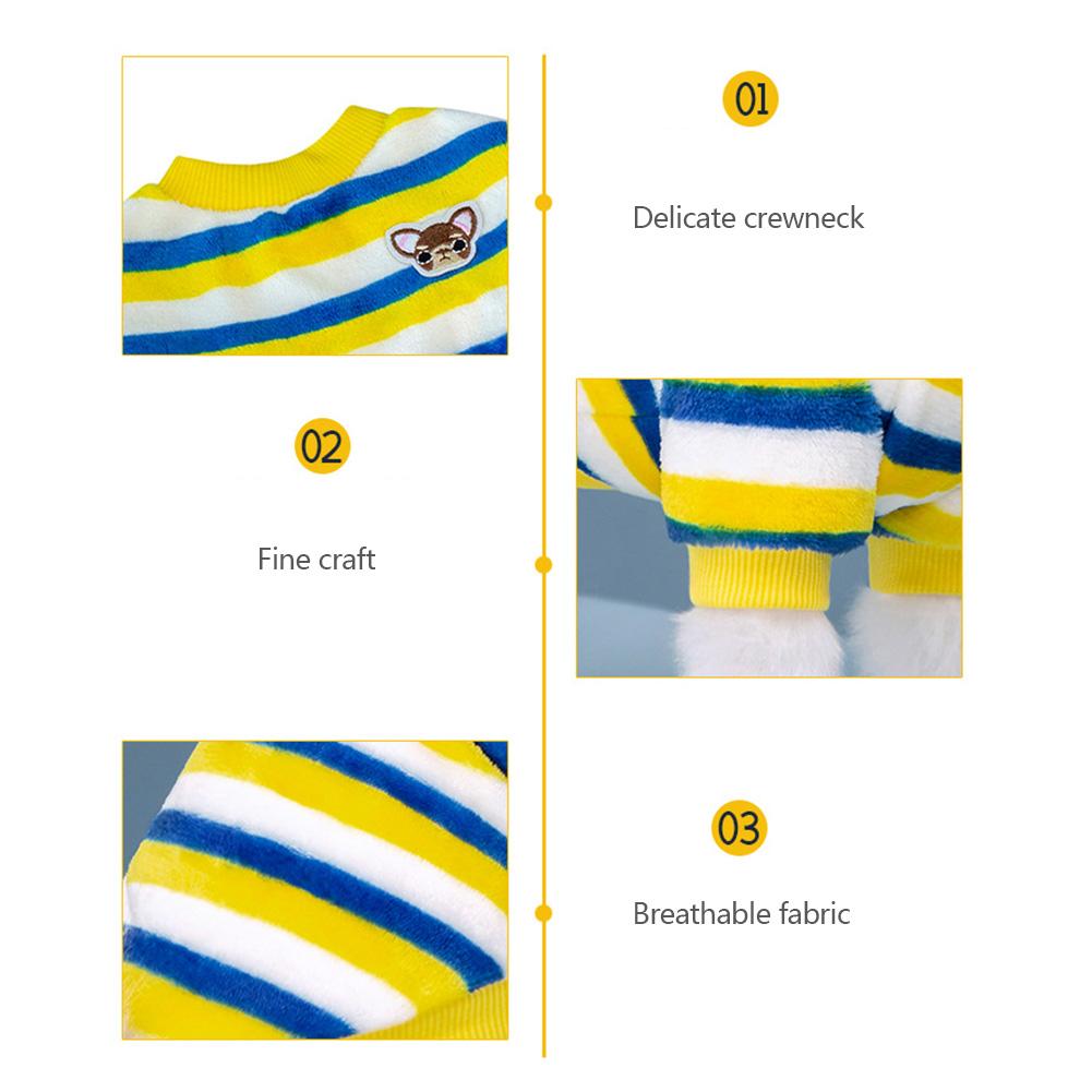 Радужная одежда для собак Теплый жилет для домашних животных Рубашка из флиса для домашних животных Одежда для собак Одежда для домашних животных Футболка для кошек Одежда Пальто