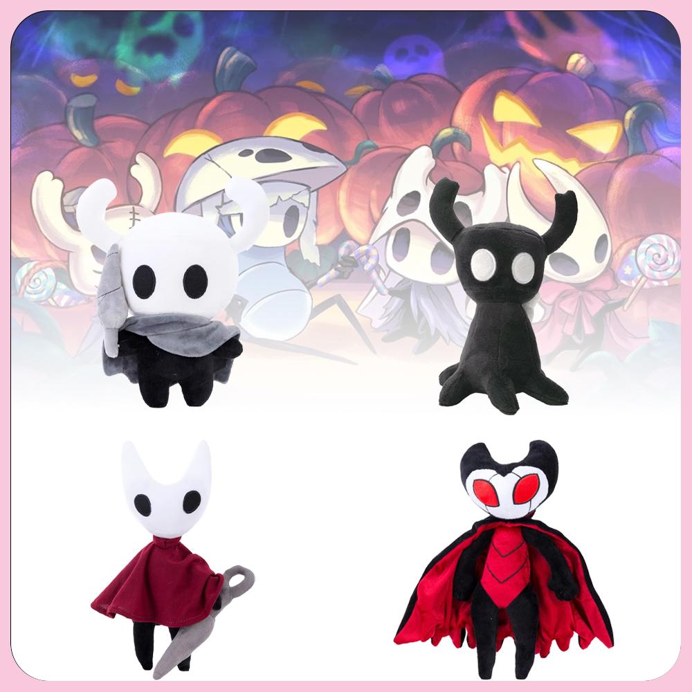 Плюшевые игрушки Hollow Knight Игровые фигурки Призрачные куклы Hollow Knight Мягкие набивные животные Куклы Игрушки для детей Подарки на день рождения для мальчиков Фанаты