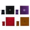 Pentacles Tarot Mat with Bag Divination Table Cloth 50x50cm Pentagrams Board Game Mat Home Table Decoration