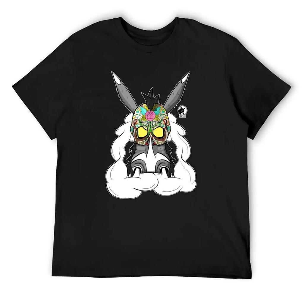 (ЧАС)Футболка el Calavera хиппи одежда Забавные футболки одежда с аниме мужские хлопковые футболки