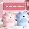 Cats Inspired Pencil Sharpener With Mechanism Large Storage Capacity   For Students And Office