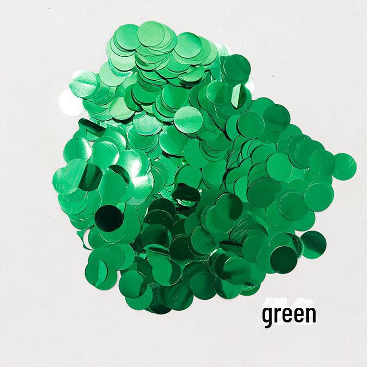 Heart-Shaped Transparent Latex Balloon with Star Sequin Confetti