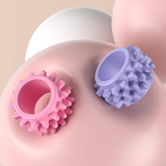 Leg Massage Roller Anti-Cellulite Lymphatic Drainage Deep Tissue Therapy Thighs Arm Back Shoulder Muscle Relaxation Massage Tool with 12 Rollers