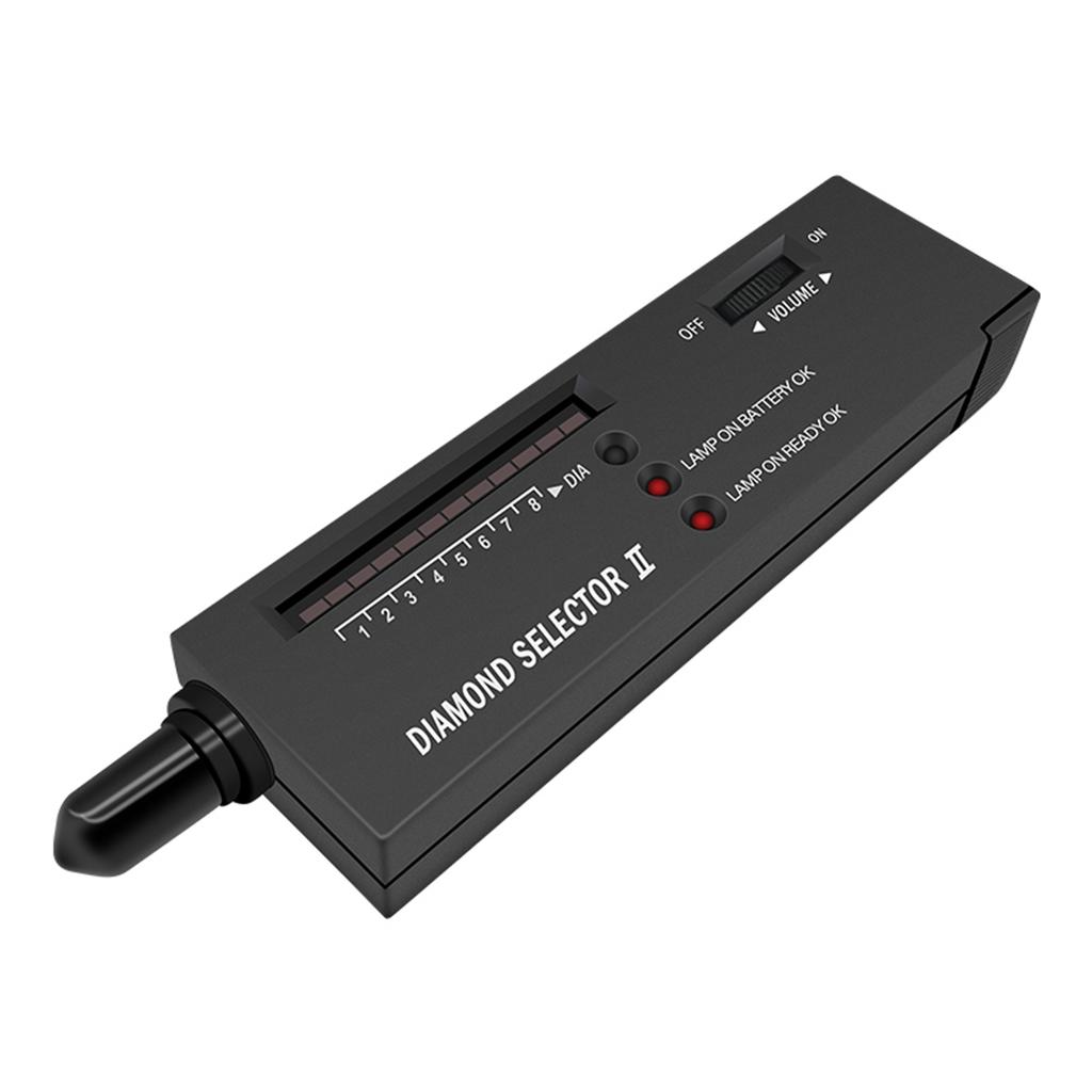 Diamond Selector II Профессиональный светодиодный тестер алмазов Алмазный индикатор Ювелирные изделия Драгоценный камень Кристалл Нефрит