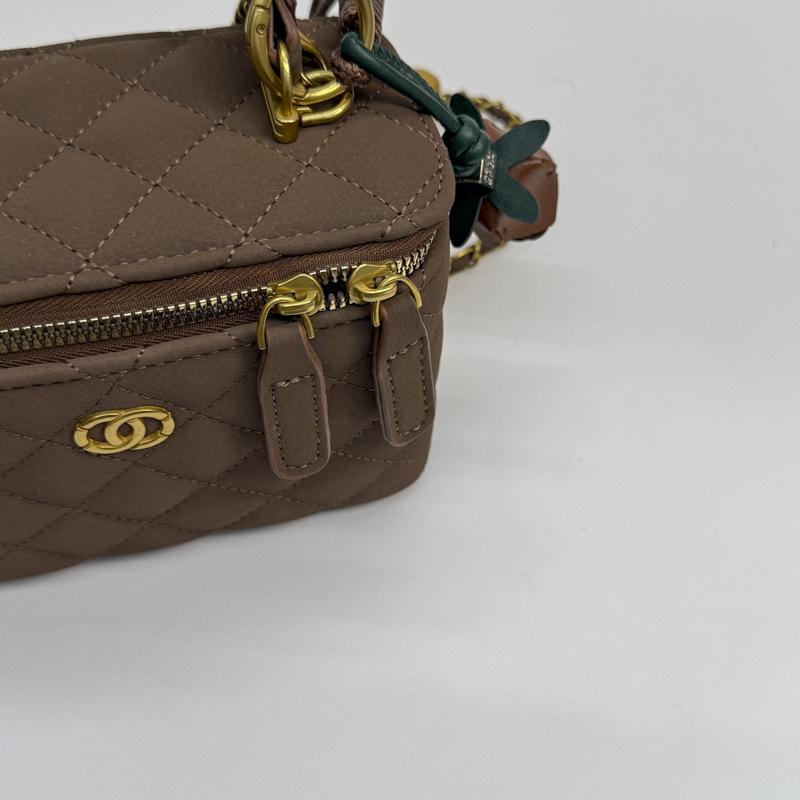 Женская модная сумка-клатч с цепочкой и ромбовидным узором 2025 года - Универсальная сумка-коробка для ношения на плече или через плечо