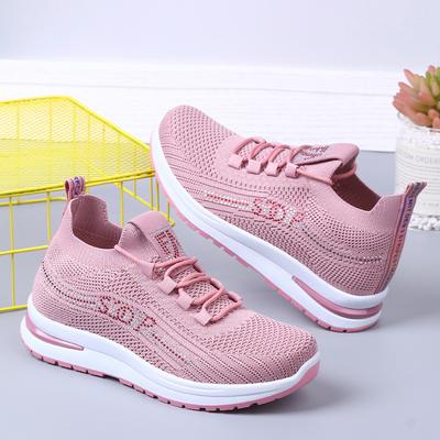 Новые белые туфли женские сетчатые мягкие дышащие повседневные кроссовки