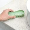 1 шт. Цветная щетка для груминга лошади Жесткая щетина Пластиковые аксессуары для лошади Силиконовый инструмент для массажа для верховой езды