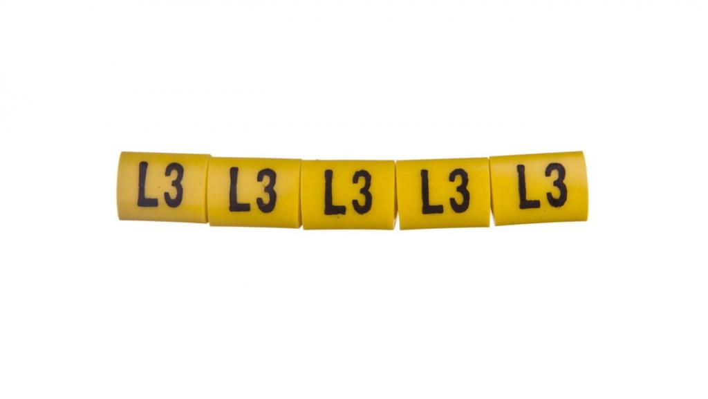 Wire Marker Oz-2/L3 Yellow E04Zp-01020405000 /100 Pcs/