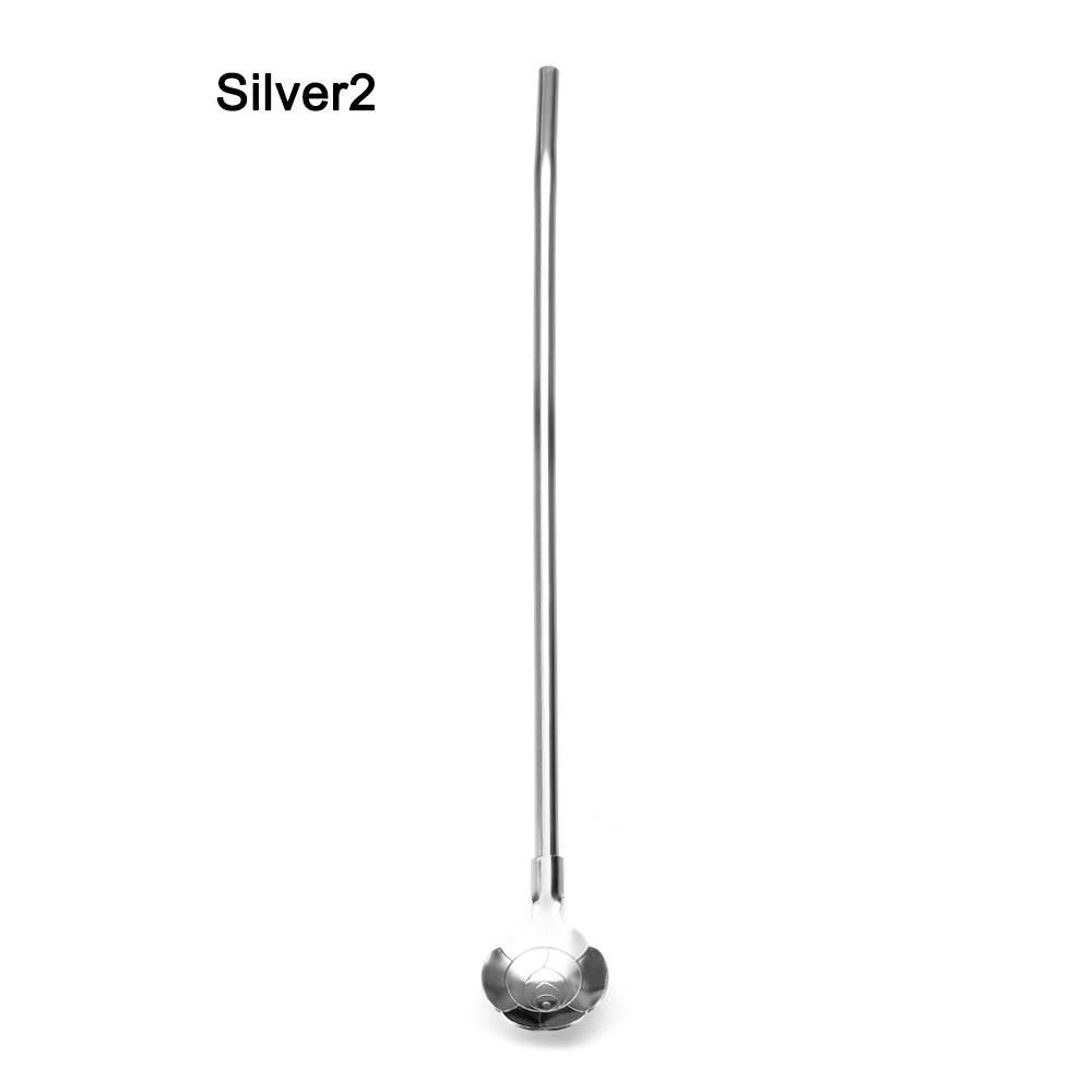 Вечеринка Нержавеющая сталь Многоразовая ложка для чая Нержавеющие кофейные ложки Соломинка для питья Соломинки Ложка