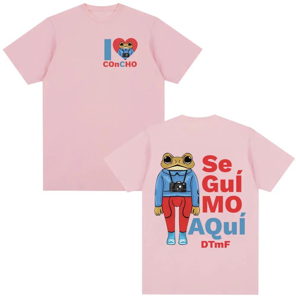 I Love Concho Frog Tshirts Deb Tirar Ms Fotos Bad Bunny Tshirt Se Gu Mo Aqu Dtmf High Quality Unisexs Unisex Tee Shirt
