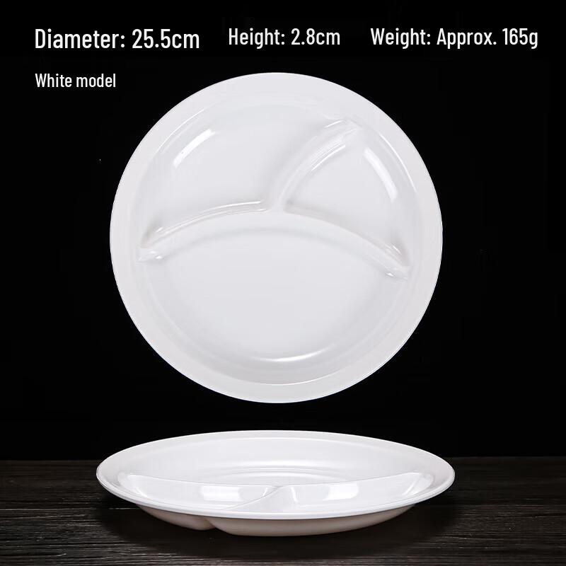 Food-Grade Melamine Divided Canteen Tray