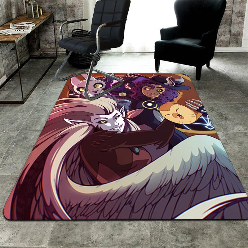The Owl House Rug Floor Mat for Living Room or Bedroom Soft and Comfortable Carpet a Gift for Birthday and Holiday.NFF0928459