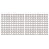 200PCS Flat Spacer Washer Multifunctional Stainless Steel M3 Screw Metal Washers for Wood Plastic