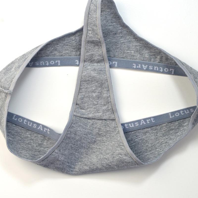 Сексуальное женское нижнее белье с заниженной талией Pure Desire Letter Temptation из хлопка, удобное эластичное нижнее белье