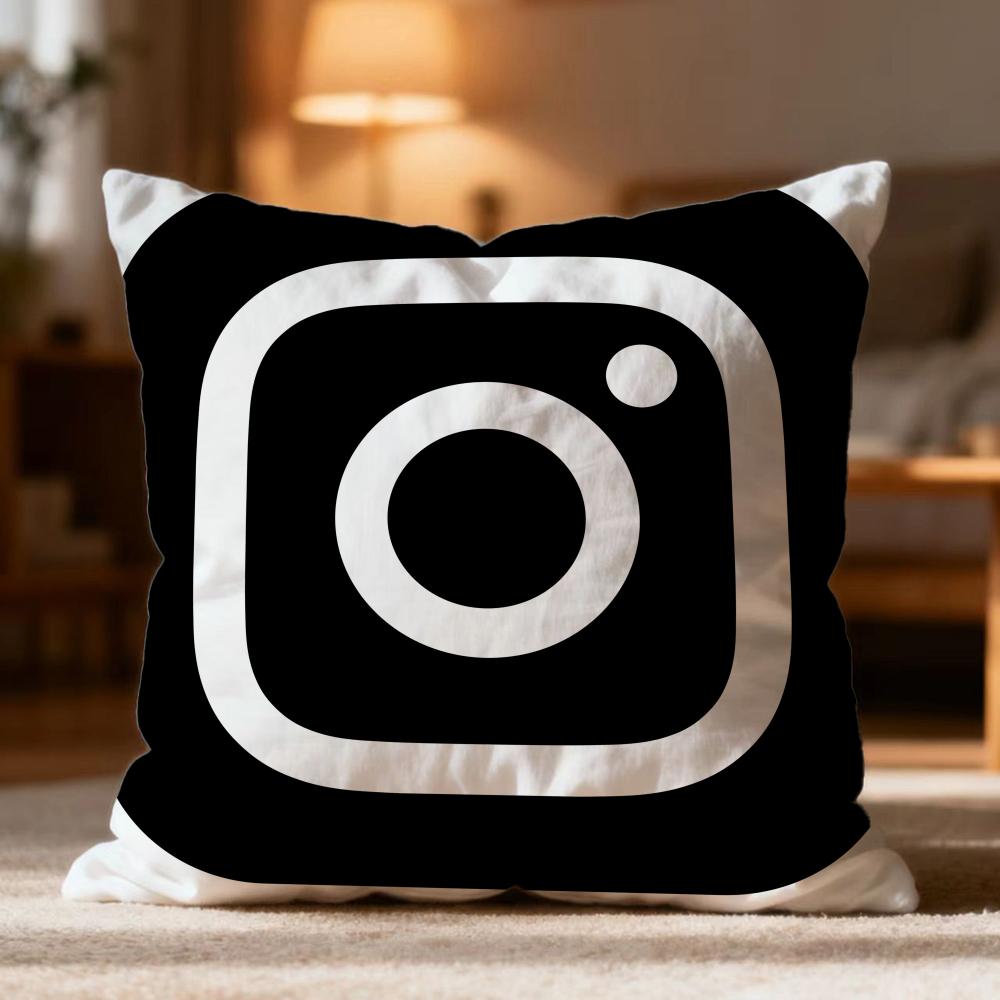 Горячая I-IInstagram Наволочка Мягкая Стирающаяся Подушка Чехол Многоцелевой для Дивана Кровати Путешествий Офиса