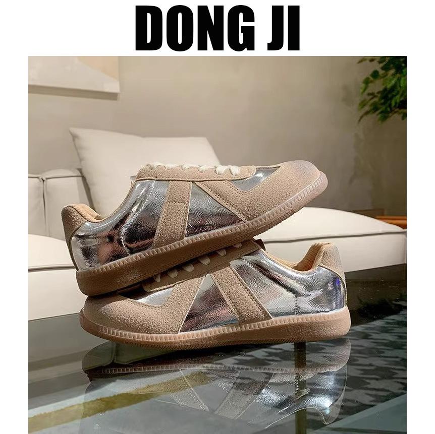 Кроссовки женские ретро-немецкие весна-осень 2025 новые повседневные кроссовки на плоской подошве Merad Forrest Gump туфли из натуральной кожи Forrest Gu