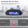 Car Auto Parktronic LED Parking Radar With 4 Parking Sensors Backup Car Parking Radar Monitor Detector System Backlight Display