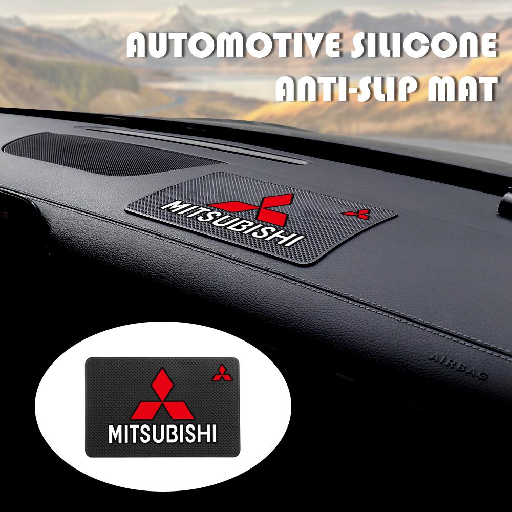 Car Panel Anti Slip Mat Sticky PVC Anti-slip Pads For Mitsubishi 9 Ralliart X EX L200 Colt Outlander Pajero Lancer Eclipse Cross