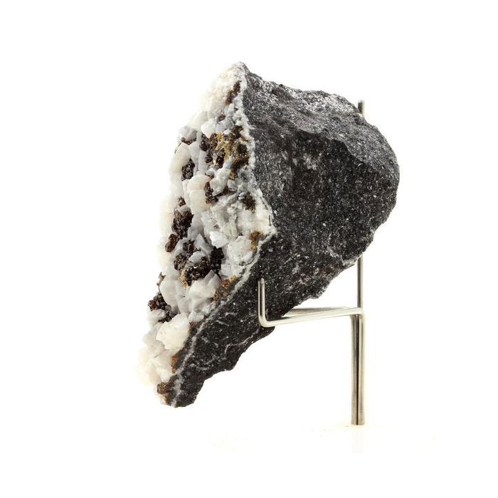 Pierres et Minéraux. Sphalerite + Dolomite. 595.60 ct. Trèves mine, Le Vigan, Gard, France.