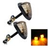 A Pair Motorcycle Motorbike Indicators Blinker 12V Piranha Light Flasher Turn Light 9 LED Turn Signal Light
