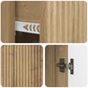 Sideboard Artisan Oak 89 x 34.5 x 60 cm Particleboard