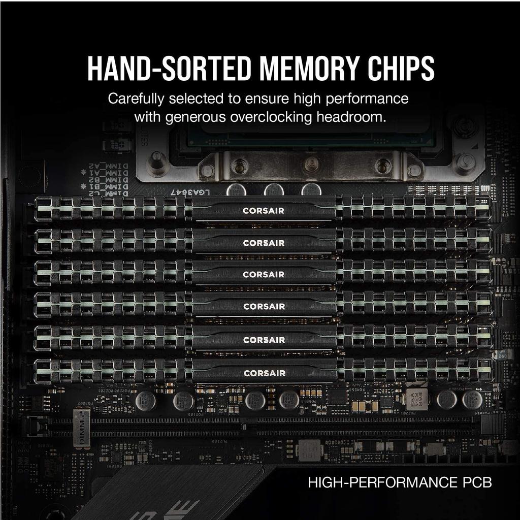 CORSAIR 2022 Limited Model Desktop PC Memory VENGEANCE LPX Series 32 ГБ x CMK32GX4M2C3200C18 DDR4-3200 МГц [16 ГБ 2]