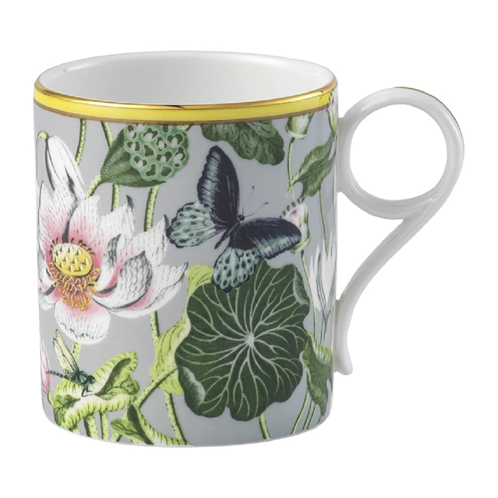 Wedgwood Wanderlust Кувшинка Официально Идеальная как Свадебная Кружка, 250 мл, Дизайн, Зеленый, 1057274, Импортный. Подарок.