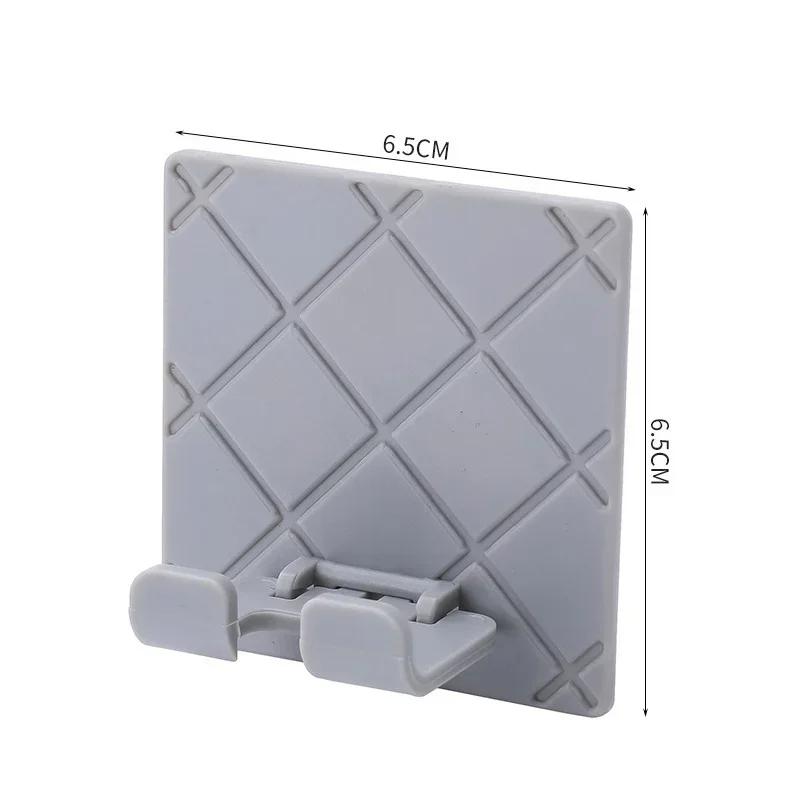 Hook Plug Wire Socket Holder Cable Organizer for Living Room Study Kitchen Toilet Laundry Room Office Desk Power USB Hooks