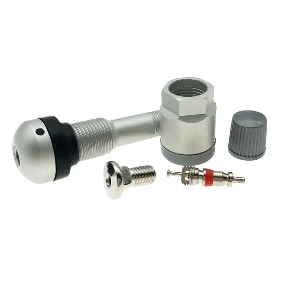 4 шт. TPMS Датчик давления в шинах Вентили Комплект для ремонта штока Для BMW 5 серии Металлический вентиль датчика давления в шинах