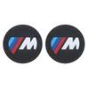 2Pcs PVC Car Coaster Cars Water Cup Mat Anti Slip Pad For BMW X1 X3 G01 X4 G02 X5 F15 F16 M3 M4 F30 F31 F32 F34 F20 Accessories VI3