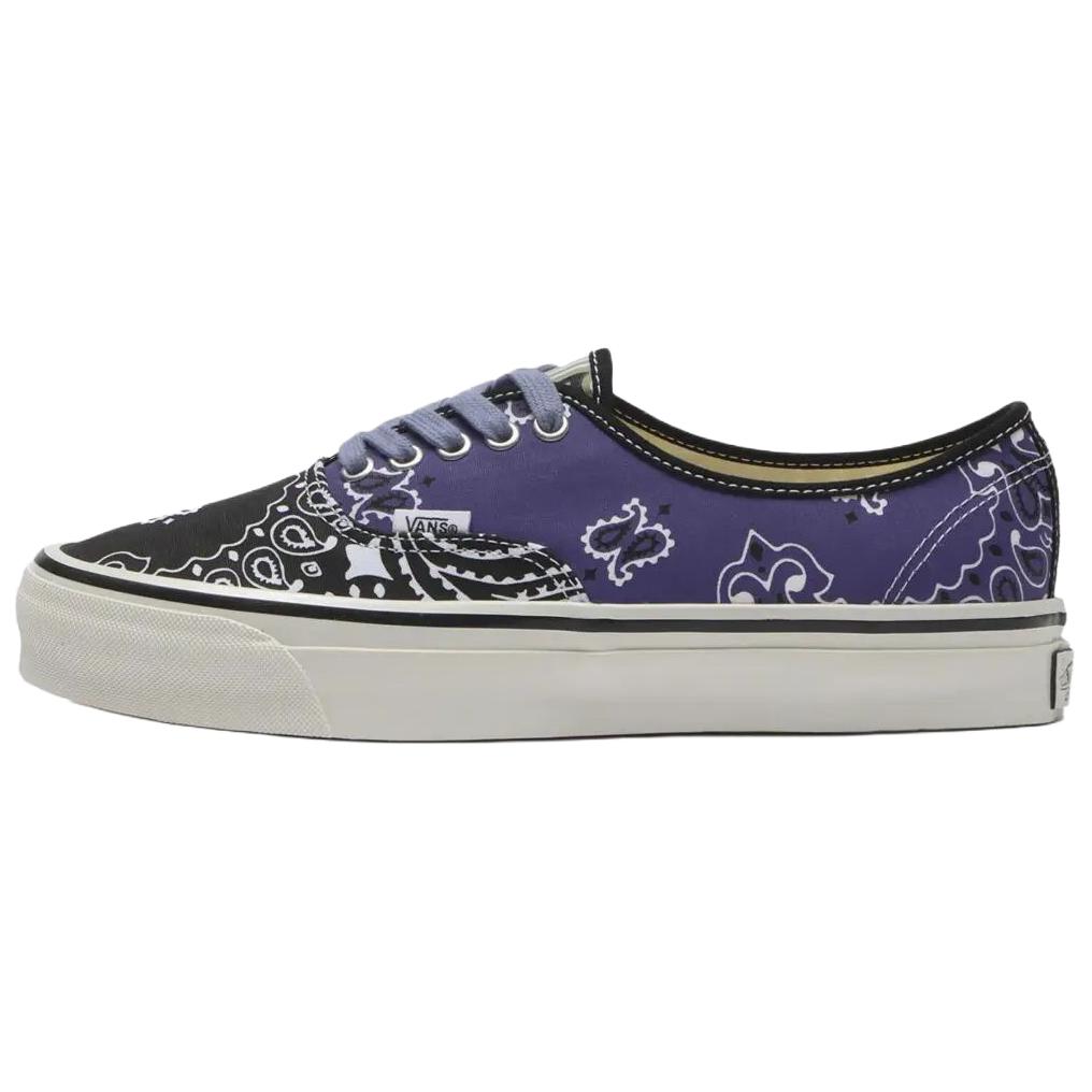 Vans Премиальные Оригинальные 44 Износостойкие Скейтбордические Кроссовки Унисекс Фиолетовый Черный VN000D9NBMB