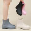 Rain Boots Women Garden Galoshes Waterproof Rubber Chelsea Boot Female Non-slip Rainshoes Fishing Water Shoes