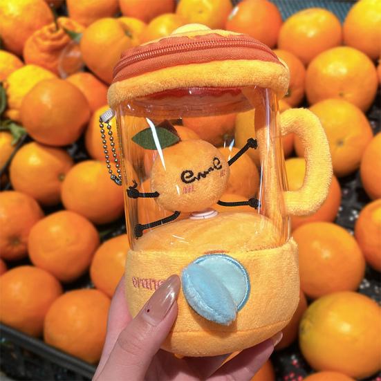 Игрушка-соковыжималка Веселая интерактивная плюшевая игрушка Блендер Забавная игрушка с выражением лица Декоративная