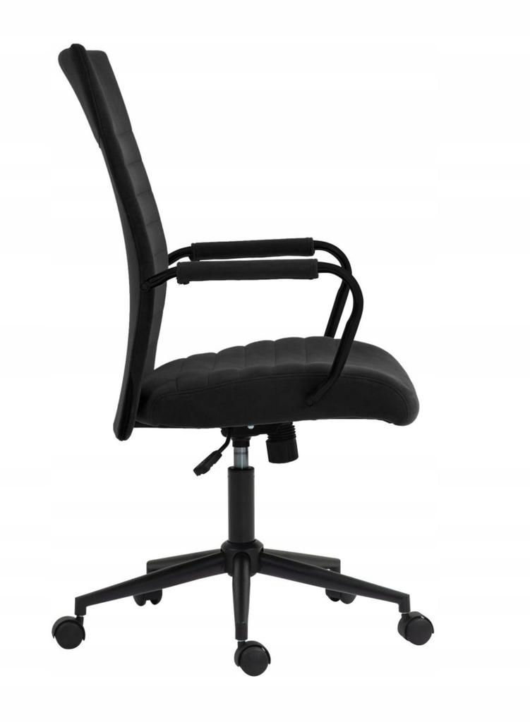 FB14-FX velvet swivel chair black