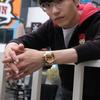 Casio Серия Full Metal Three Eyes Водонепроницаемость 200 метров Кварцевый механизм Стальной ремешок Мужские часы Золотые GM-6900G-9PR