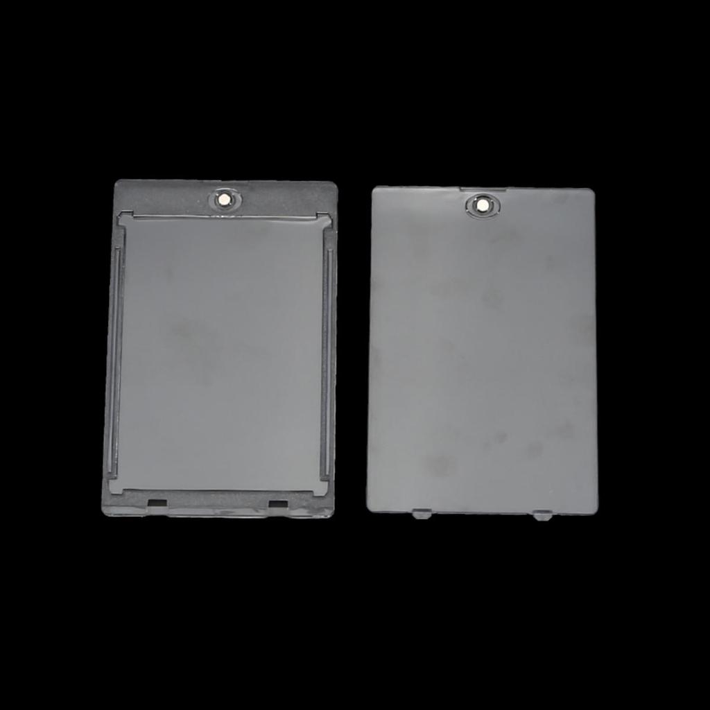 1 шт. Магнитный держатель для карт Протекторы для карт Покемон Жесткие пластиковые рукава Кейс для хранения и демонстрации для торговли Карты для бейсбола и спорта