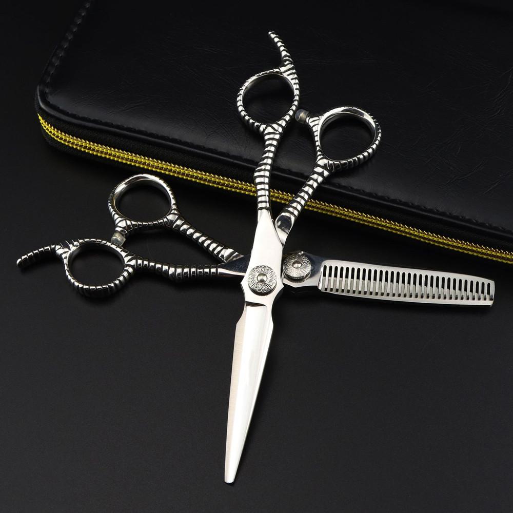 Профессиональные JP440c стальные 6 '' серебряные ножницы для стрижки волос филировочные парикмахерские ножницы makas парикмахерские ножницы