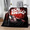 Movie The Evil Dead Printed blankets picnic blanket Flannel Warm blankets Soft Cozy Blanket Home travel blanket Birthday Gift