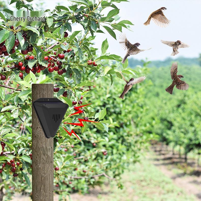 Уличный солнечный отпугиватель птиц для дома, балкона, фермы, сада и огорода