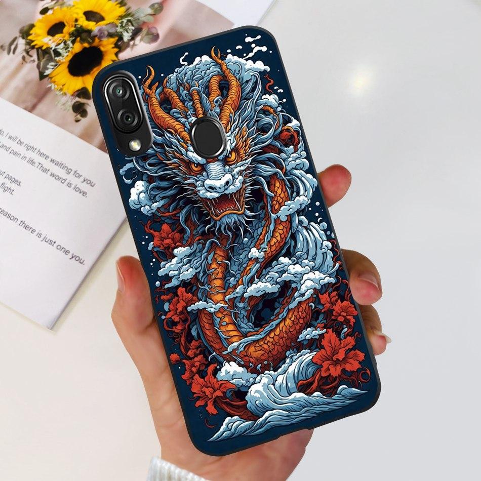 For ZTE Blade V10 Vita Cute Panda Cartoon Case For Zte Blade V10 2019 Blade V10vita Soft TPU Black Silicone Phone Cases