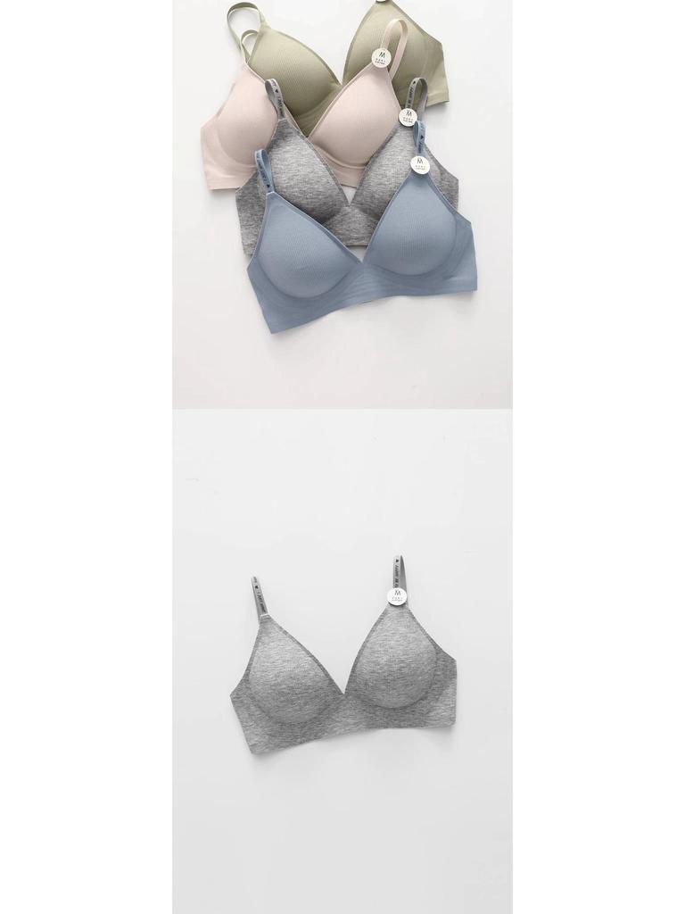 Japanese Wirefree Deep V Seamless Bra - Comfortable, Lightweight, Simple Design for Small Busts In Summer