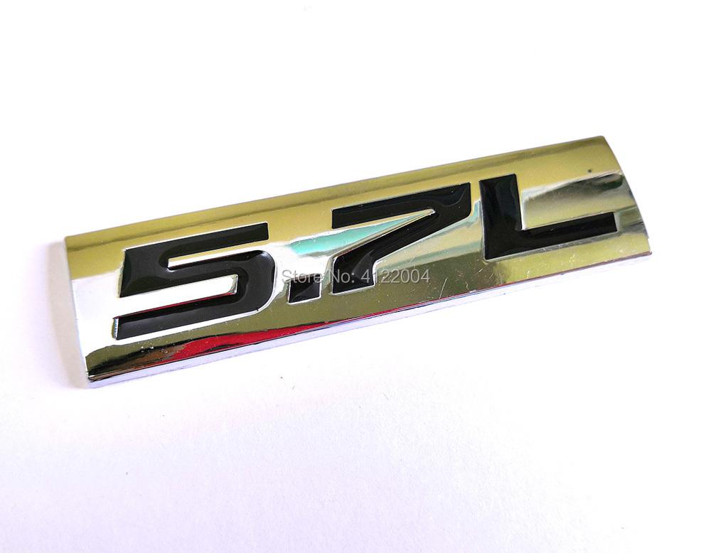 5.0L 5.3L 5.7L Energy Emblem Trunk Sticker Decal For CHEVROLET FORD DODGE TOYOTA HONDA GMC ld2