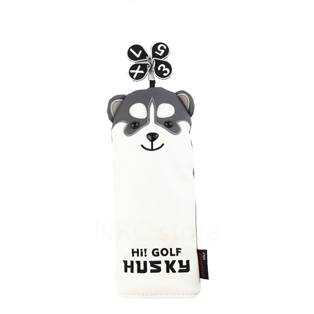 Putter Club Head Protector Golf Putter Cover Wood Head Covers Husky Design Golf Club Headcover