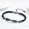 Jewelry Zinc Zinc Alloy Men Wave Forever Love Friend Bracelet Couples Bracelets Hand Rope Mobius Ring