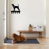 1pc Key Rack & Dog Leash Hanger Wall Metal Pendant Wall Art Home Decor for Kitchen Bathroom Key Holder Decorative Iron Craft