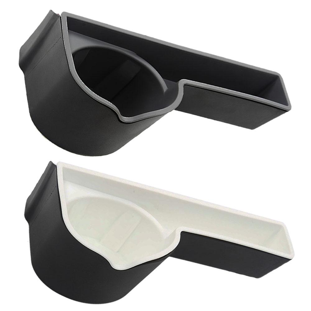 Для Tesla Model 3/Y 2024-2024 Ящик для хранения приборной панели автомобиля Держатель для стакана с водой Передняя панель приборов Укладка Уборка Автомобильные аксессуары