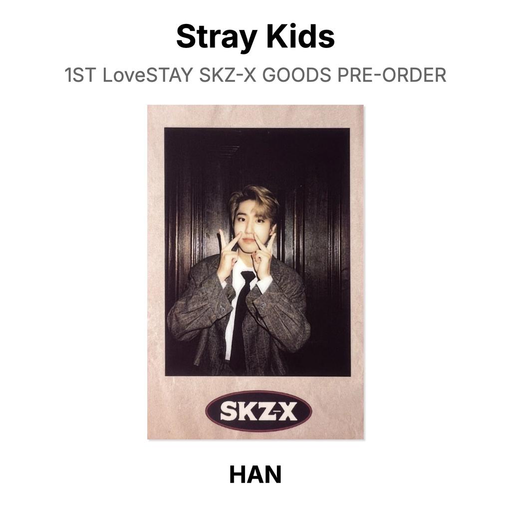 Stray Kids 1-й LoveSTAY SKZ-X ТОВАРЫ ПРЕДЗАКАЗ Официальная фотокарточка